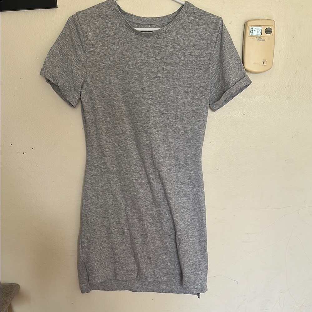 Alphalete Gray Women's T-Shirt dress